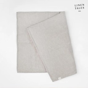 Bézs len gyerek takaró 140x200 cm – Linen Tales