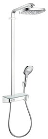 Hansgrohe Raindance Select E, Showerpipe 300 2jet termosztáttal ShowerTablet Select 300, króm, HAN-27126000