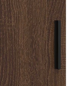 Fürdőszoba bútor szett 3 pcs barna tölgy 61 x 35 x 64 cm