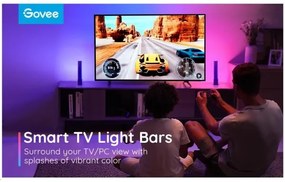 Govee - 2 db Flow Plus SMART LED TV & Gaming RGBICWW Wi-Fi szett