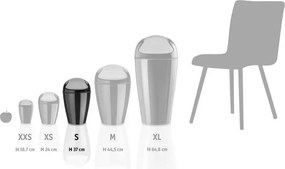 Koziol DEL S kozmetikai hulladékgyűjtő, 5 l,szürke