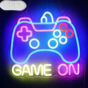 Éjjeli lámpa Led 3D Játékos szoba Pad Gamer Gadget Név Játékok Ajándék