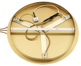 Argon 6308 - Mennyezeti lámpa PALOMA 3xE14/7W/230V arany/fekete