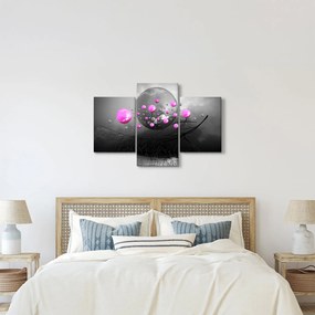 Rózsaszín gömbök képe (90x60 cm)