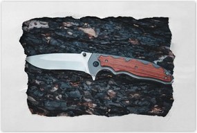 Poszterek 90x60 Barna túlélő kés