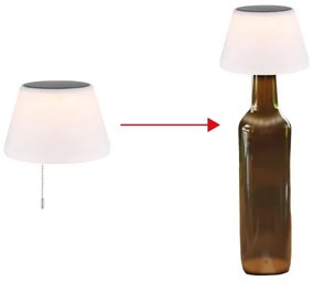 Globo 36000 - LED Napelemes palack lámpabúra 10xLED/1,5W/3V IP44