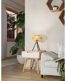 Eglo 43865 - Asztali lámpa AMSFIELD 1xE27/40W/230V