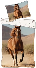 Lovas Mustang ágyneműhuzat 140×200cm, 70×90 cm
