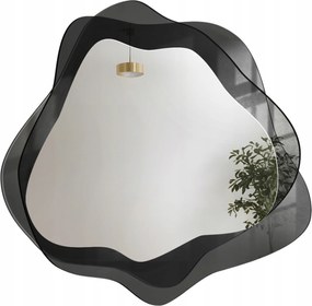 Nuvens szabálytalan tükör grafit antisol 60x60 dekoratív