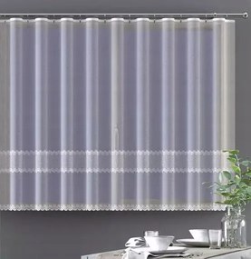 Mg Függöny 618/421 Fehér 360x130cm készre szerelve K szalaggal