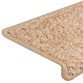 30 db lépcsőszőnyeg, 65 x 21 x 4 cm, aranyozott, téglalap alakú széllel