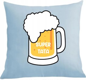 Párna párnahuzat Apák napja Szuper Apa Sör