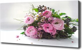 Canvas falikép Rózsacsokor 120x60 cm