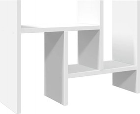 vidaXL fehér szerelt fa asztali szervező 34,5 x 15,5 x 35,5 cm