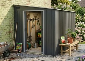 bádog kerti ház LANITPLAST WANDHAUS 78 ANTRACIT LG4025