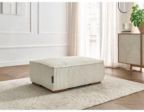 Bézs kordbársony lábtartó Chelsea – Bobochic Paris