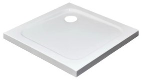 Modena Slim szögletes alacsony akril zuhanytálca 80x80 cm