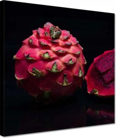 Vászonkép 30x30 Sárkány rózsaszín Pitaja gyümölcs