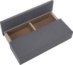 Kihúzható heverő, világosszürke, EUGI