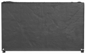 2 db téglalap alakú kerti bútorhuzat 8 fűzőlyukkal 125x55x75 cm