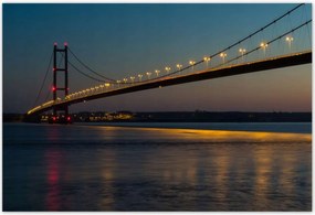 Poszterek 185x125 Megvilágított híd