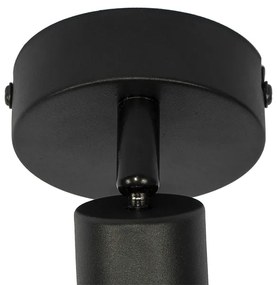 Mennyezeti lámpa fekete állítható - Hetta