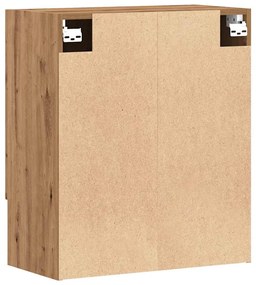 vidaXL fali szekrény artisan tölgy 60x31x70cm gépi úton előállított fa