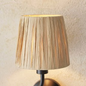 Endon glamour modern fali lámpa wriggle fekete end114226