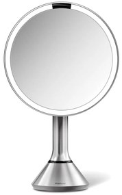 Kozmetikai tükör világítással-nagyítós (ötszörös) ø 20 cm Sensor – simplehuman
