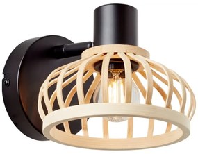 Brilliant - Fali lámpa NORAH 1xE14/28W/230V bambusz