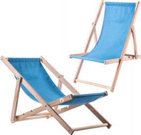 Fából Készült Kerti Strand Napozóágy Összecsukható Napozóágy 2x Lengyel Kiváló Minőségű