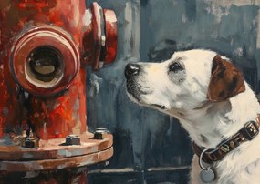 Poszter 84,1x59,4cm Barát a tűzcsapnál