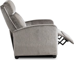 Dönthető fotel DANNY Szürke Bársony