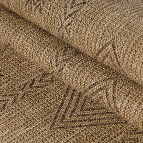 Natúr színű kültéri futószőnyeg 80x250 cm Dhaka – Ayyildiz Carpets