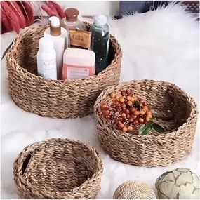 Kosár szett 3 db 1: 12 x 30 cm 2: 10 x 25 cm 3: 8 x 20 cm