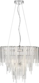 ELSTEAD QZS-PCAA2818C ATHENA Modern FĂŒggesztett LĂĄmpa Csiszolt KrĂłm G9 IP20
