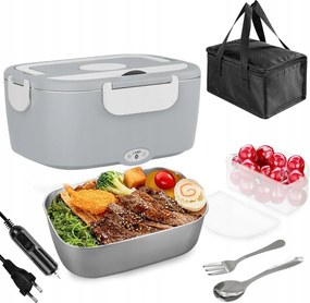 Fűthető Ebéd Doboz Elektromos Hordozható Ételtároló Ebéd 1.5L