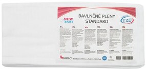 New Baby Standard pamut pelenka, 60 x 80 cm, 10 db-os szett