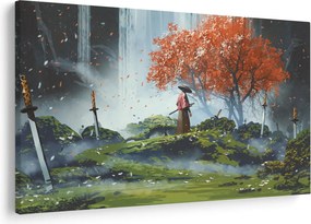 Kép - A kardok kertjének illusztrációja (90x60 cm)
