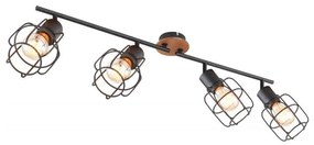 Globo 54037-4 - Spotlámpa WILLA 4xE27/40W/230V