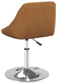 6 db barna bársony dönthető étkezőszék