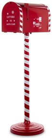 Skrzynka Na Listy metal czerwony 94x25x24 cmcm