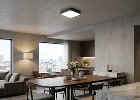 Brilagi -LED Fürdőszobai mennyezeti lámpa ZENNA LED/18W/230V 28,5x28,5 cm IP44 antik