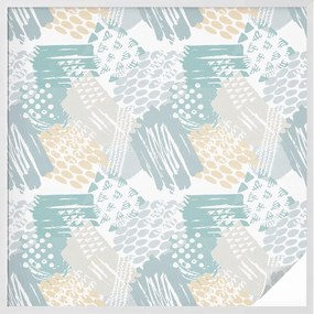 Ablaküveg fólia Adatvédelem Absztrakt mozaik 100x100 cm