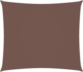 vidaXL barna téglalap alakú oxford-szövet napvitorla 2,5 x 3 m