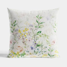 Tavaszi Kert Díszpárnahuzat Velvet, 40x40cm, 001 szín