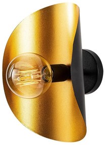 Fekete-aranyszínű fali lámpa Sivani – Opviq lights