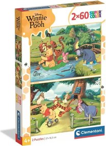 Disney Micimackó Funny Day 2x60 db-os puzzle Clementoni