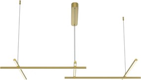 MAYTONI MOD278PL-L50G3K RADIANCE Modern Led Függesztett Lámpa Arany LED IP20