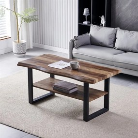 Dohányzóasztal 120×60 cm, MDF, Old Wood. CT-F4212 OLW